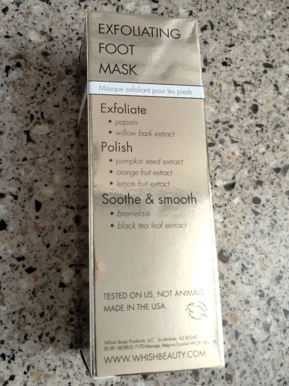Exfoliating Foot Mask